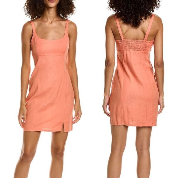 Monrow Cotton-Blend Mini Dress - Size: Small - Picture 1 of 9